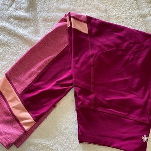 Pink New Tech Gear Athletic Leggings